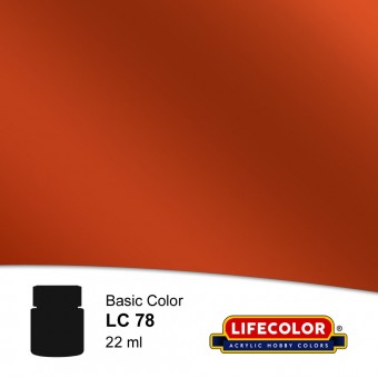 LIFECOLOR NLC78 Gloss Copper 22 ml