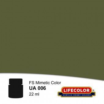 LIFECOLOR NUA006 Green 22 ml