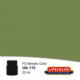 LIFECOLOR NUA115 Mimetic Green 1 22 ml