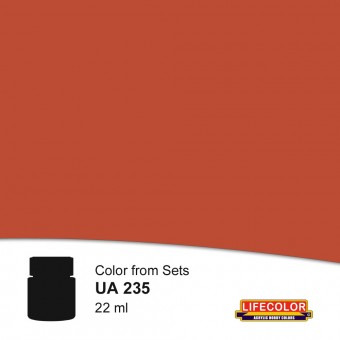 LIFECOLOR NUA235 Italian Rosso Minio 22 ml