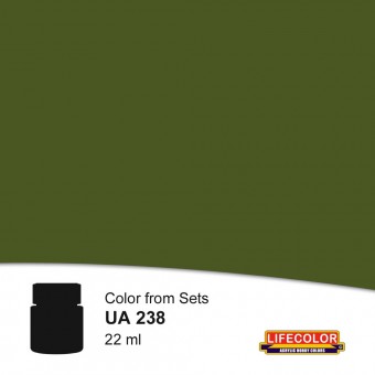 LIFECOLOR NUA238 Dark Olive Var. 22 ml