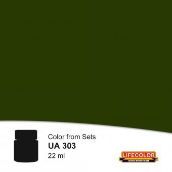 LIFECOLOR NUA303 Green 22 ml