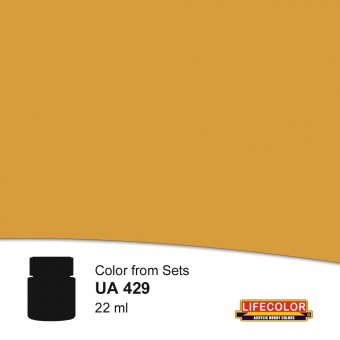 LIFECOLOR NUA429 Olive Drab Red Tone 22 ml