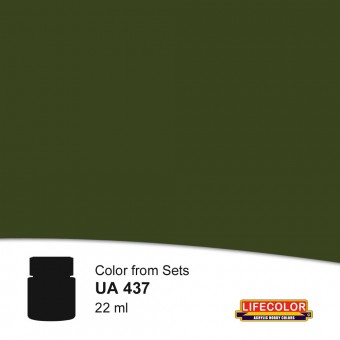 LIFECOLOR NUA437 Dark IDF Green 22 ml
