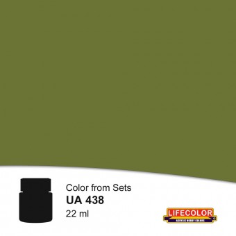 LIFECOLOR NUA438 Medium IDF Green 22 ml