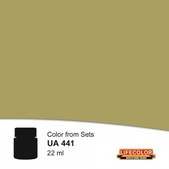 LIFECOLOR NUA441 Green Tone Gears 22 ml
