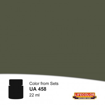 LIFECOLOR NUA458 Tela Grigio Verde 22 ml