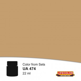 LIFECOLOR NUA474 Medium Tan 22 ml