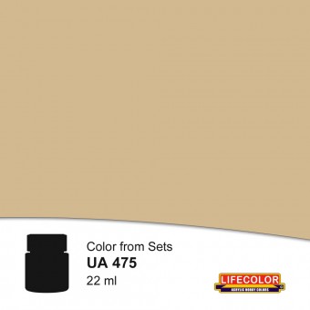 LIFECOLOR NUA475 Light Tan 22 ml