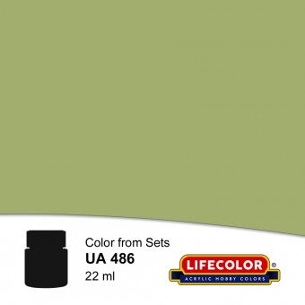 LIFECOLOR NUA486 Erdl Light Green 22 ml