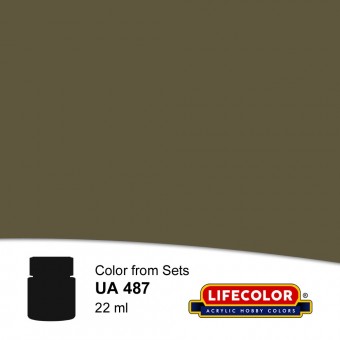 LIFECOLOR NUA487 M1956 Brown 22 ml