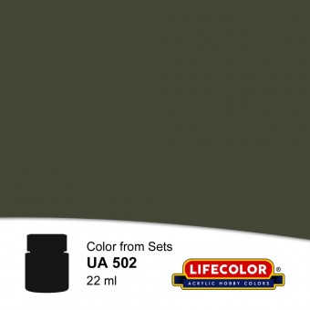 LIFECOLOR NUA502 Dunkelgrun 22 ml