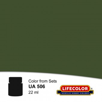 LIFECOLOR NUA506 Olivgrun 22 ml