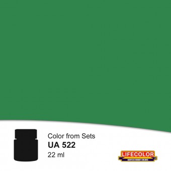 LIFECOLOR NUA522 Interior Green 22 ml
