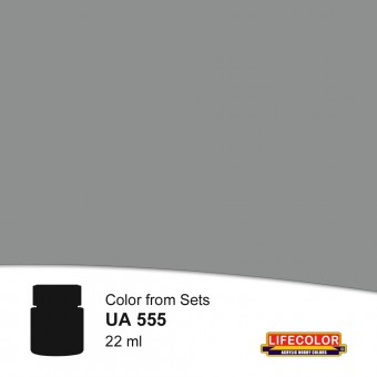 LIFECOLOR NUA555 Aggressor Grey 22 ml