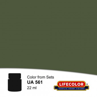 LIFECOLOR NUA561 Medium Green 22 ml