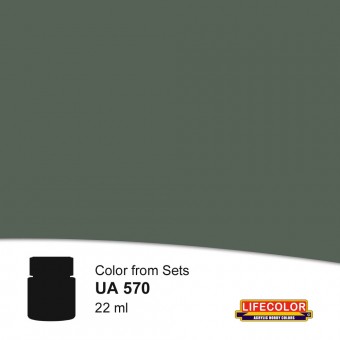 LIFECOLOR NUA570 German Dark Green 22 ml
