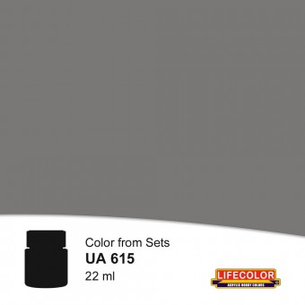 LIFECOLOR NUA615 Grigio Piombo Ponte 22 ml