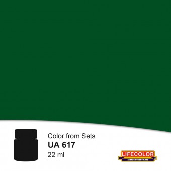LIFECOLOR NUA617 Verde Scuro Antivegetativo 22 ml