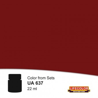 LIFECOLOR NUA637 Hull Red 22 ml