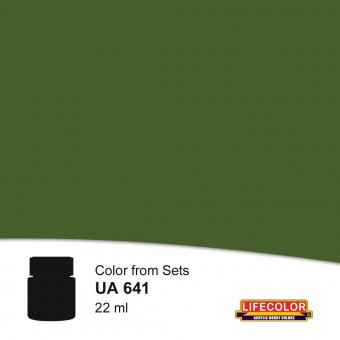 LIFECOLOR NUA641 Semtex Green 22 ml