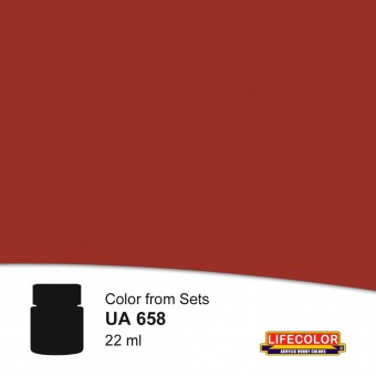 LIFECOLOR NUA658 Us Modern Hull Red 22 ml