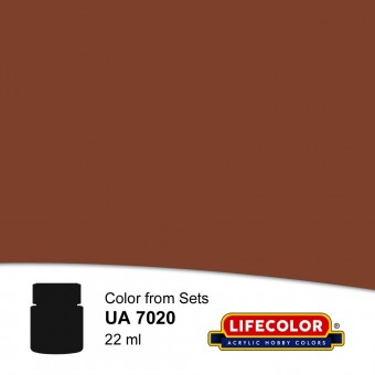 LIFECOLOR NUA7020 African Base Brown 22 ml