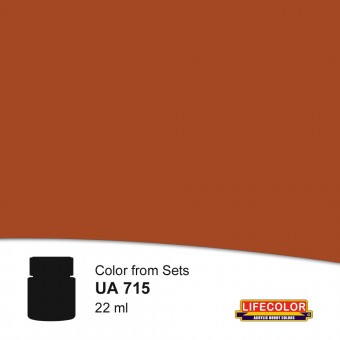 LIFECOLOR NUA715 Wood Warm Light Shade 22 ml