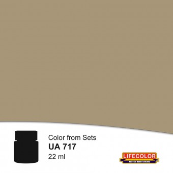 LIFECOLOR NUA717 Wood Cold Base Color 22 ml