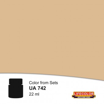 LIFECOLOR NUA742 Lime Mortar 22 ml