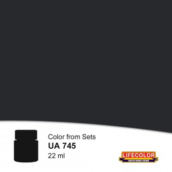 LIFECOLOR NUA745 European Asphalt 22 ml