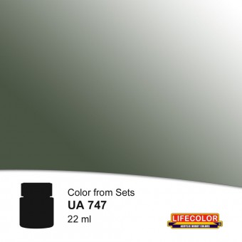 LIFECOLOR NUA747 Dirty Green 22 ml