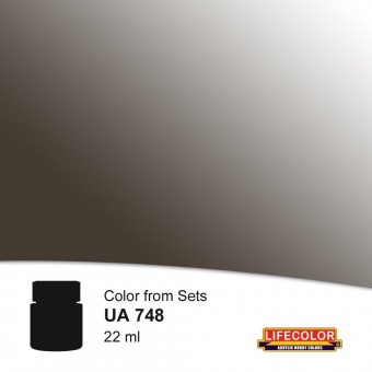 LIFECOLOR NUA748 Brown Green 22 ml