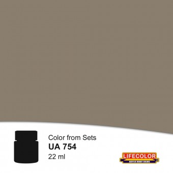 LIFECOLOR NUA754 Dirty Hemp 22 ml