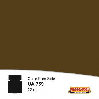 LIFECOLOR NUA759 Exhausted Umber 22 ml