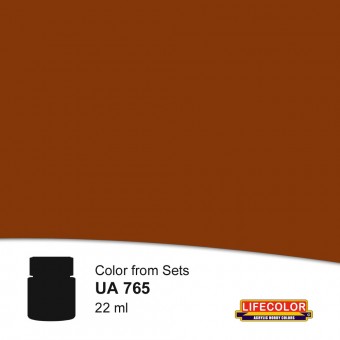LIFECOLOR NUA765 Leather Reddish Tone 22 ml