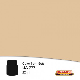 LIFECOLOR NUA777 Rough Light Brown 22 ml