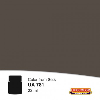 LIFECOLOR NUA781 Brown Stone 22 ml