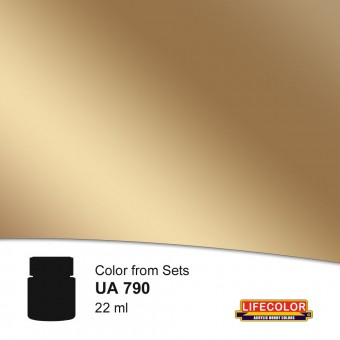 LIFECOLOR NUA790 New Shell Brass Shade 3 22 ml