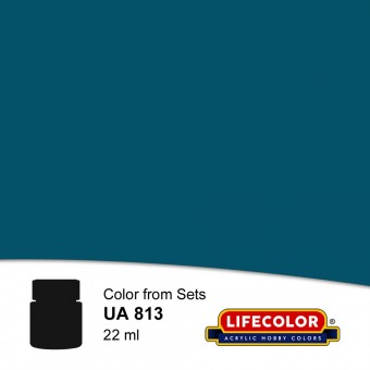 LIFECOLOR NUA813 Rail Blue 22 ml