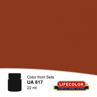 LIFECOLOR NUA817 Fitted Freight Bauxite 22 ml