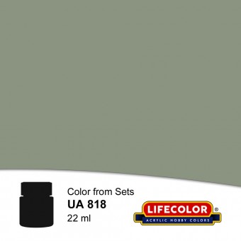 LIFECOLOR NUA818 Unfitted Freight Grey 22 ml