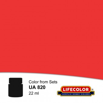 LIFECOLOR NUA820 Signal Red 22 ml