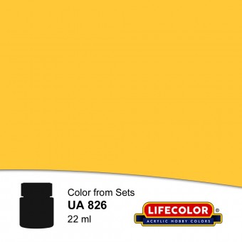 LIFECOLOR NUA826 Warning Panel Yellow Early 22 ml