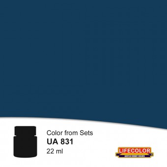 LIFECOLOR NUA831 Blu Orientale 22 ml