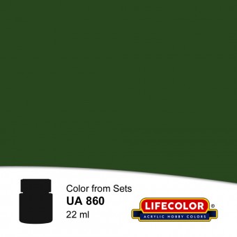 LIFECOLOR NUA860 Verde Vagone 22 ml