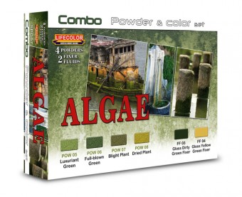 LIFECOLOR SPG07 Algae 6 x 22 ml