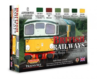 LIFECOLOR XS11 British Railways # 2 6 x 22 ml