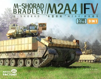 Magic Factory 2004 M-Shorad M2A4 Bradley IFV(3-in-1) 1:35