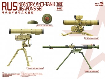 Magic Factory 2010 RUS Infantry Anti-tank Weapons Set 1:35
